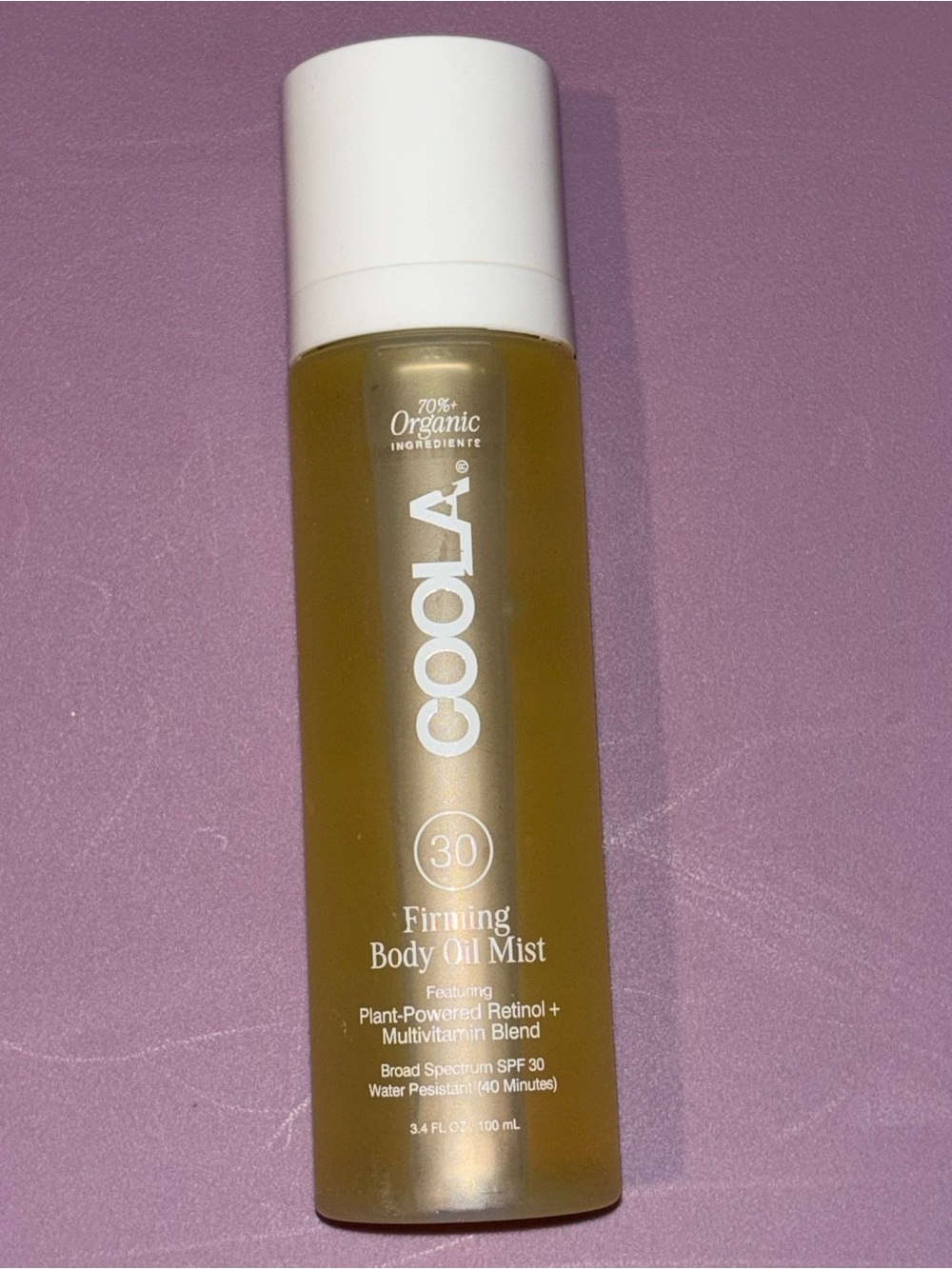 COOLA Firming Body Oil Mist in Golden Yellow